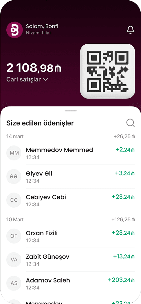 Merchant app
